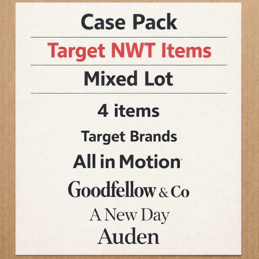 Target Assorted Brand‎ Collection